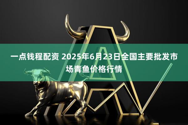 一点钱程配资 2025年6月23日全国主要批发市场青鱼价格行情