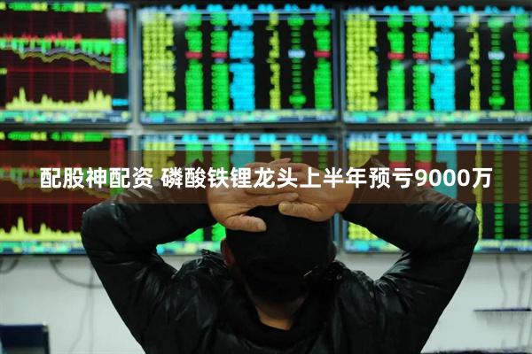 配股神配资 磷酸铁锂龙头上半年预亏9000万